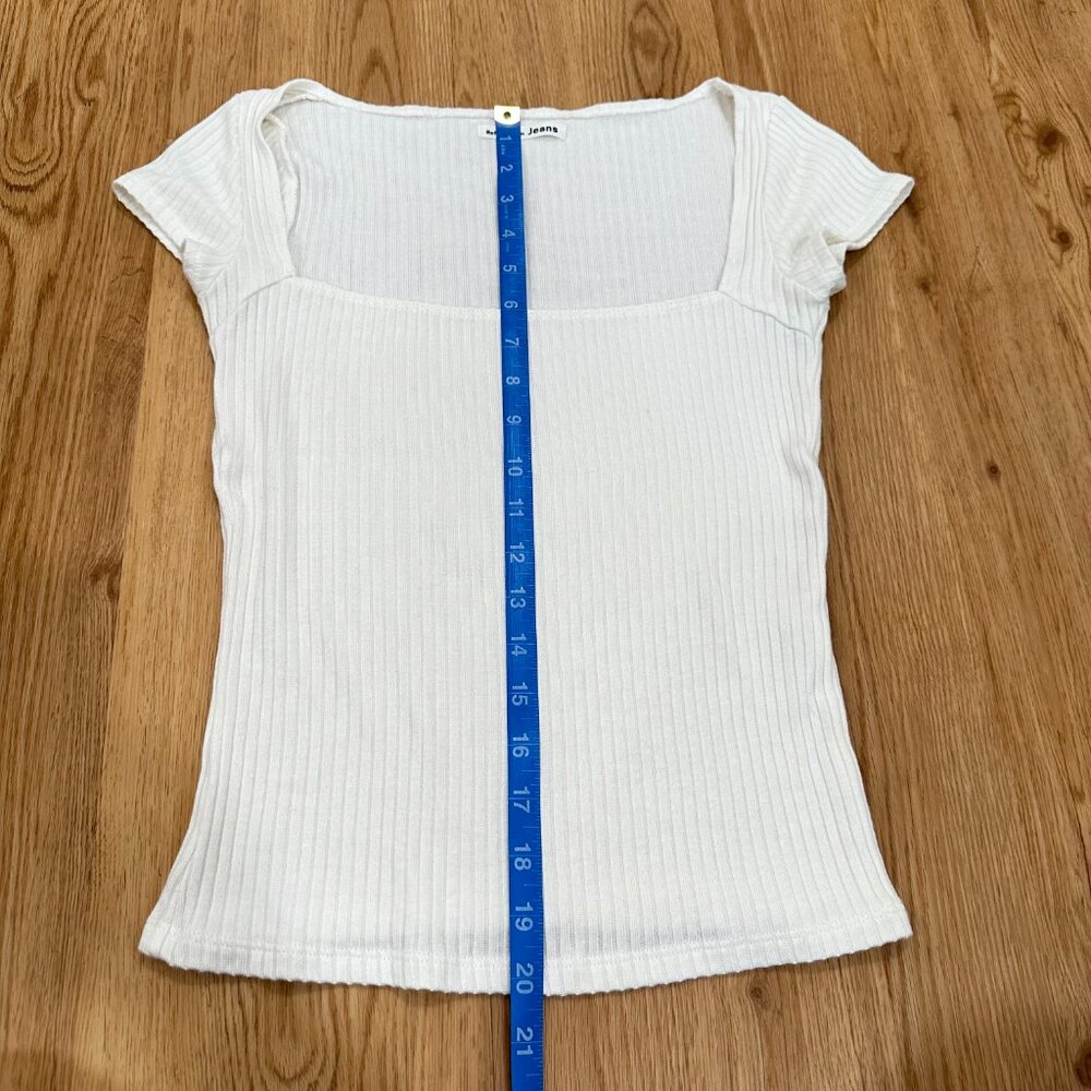 Reformation Women's Elevated Basic Ribbed Square … - image 7